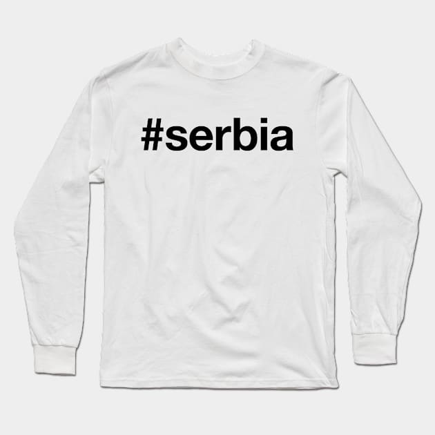 SERBIA Long Sleeve T-Shirt by eyesblau